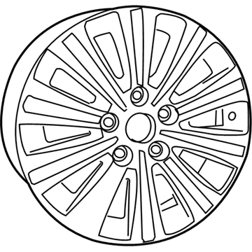 Ram C/V Spare Wheel - 1SP67DX8AB