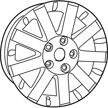 2014 Ram C/V Spare Wheel - 1BD59GSAAE