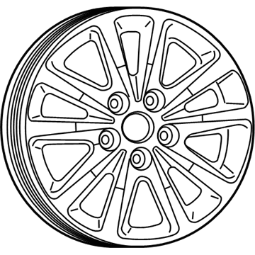 Ram C/V Spare Wheel - 5QT77DD5AA