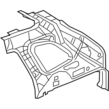 Jeep 68502356AA Inner Panel Assembly