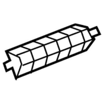 Mopar 68104498AC Roof Reinforcement Insert, Passenger Side