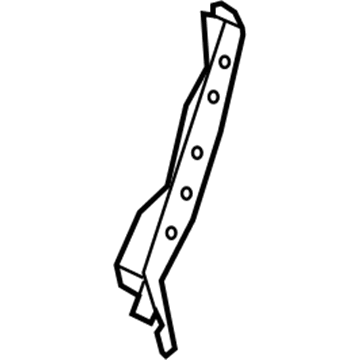 Mopar 68105828AB Extension, Rear Passenger Side