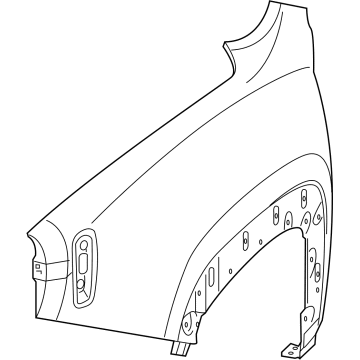 Jeep Renegade Fender - 68307086AA