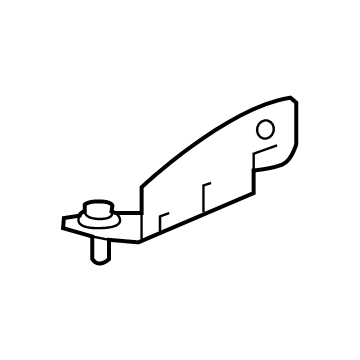 Mopar 68254330AA Upper Bracket, Front Passenger Side