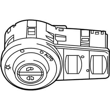 Jeep Headlight Switch - 68154356AE