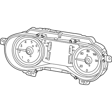 Chrysler Voyager Instrument Cluster - 68529070AA