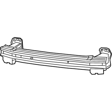 Mopar 68285621AA Impact Bar, Front