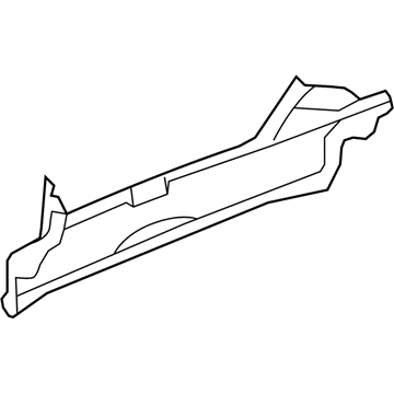 Mopar XS16VXLAF Trunk Trim, Rear