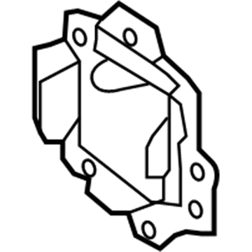Mopar 68323898AA Mount Plate, Passenger Side