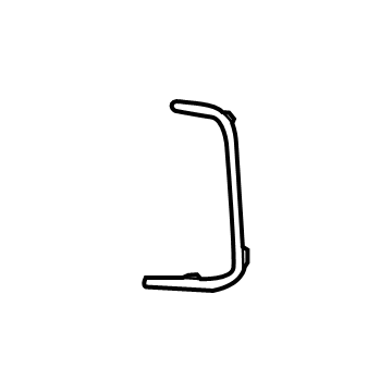 Mopar 6UT94SZ0AB Side Molding, Front Passenger Side