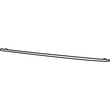 Mopar 6SD55SZ0AA Upper Molding, Front