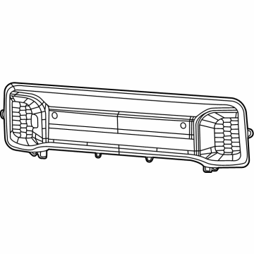 Mopar 68545003AA Applique, Front