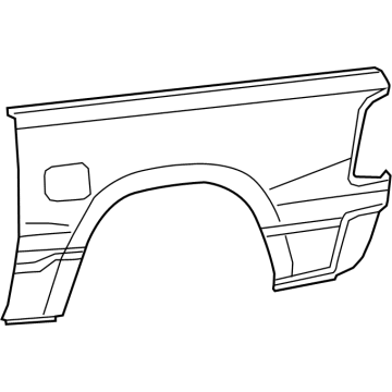 Ram 68445304AC Side Panel