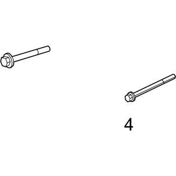 Jeep 6508260AA Motor Mount Bolt