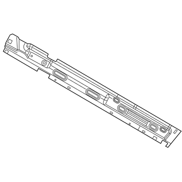 Jeep 68566526AA Rocker Reinforcement