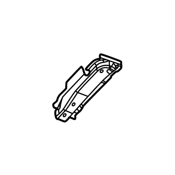 Mopar 68459486AA Center Floor Pan Reinforcement, Rear Passenger Side