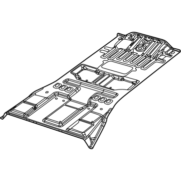 Jeep Grand Cherokee L Floor Pan - 68564383AA
