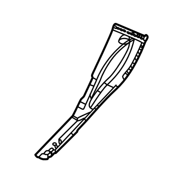 Mopar 68482594AA Floor Side Rail, Rear Passenger Side