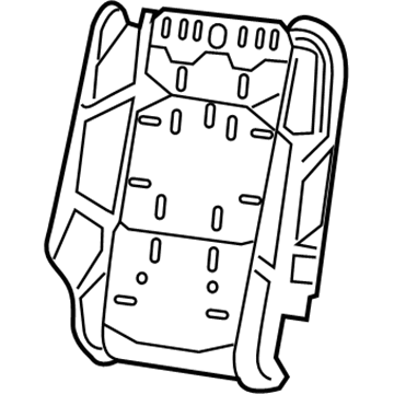 Jeep 68302288AD Seat Back Pad