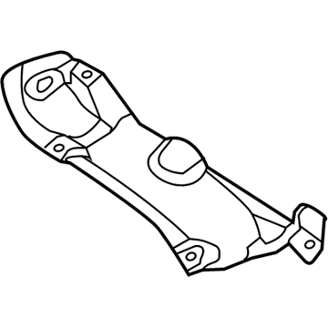 Jeep Exhaust Heat Shield - 5038551AE