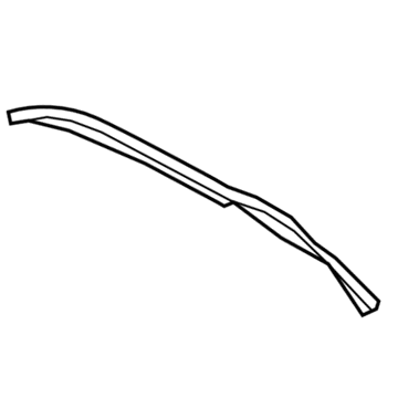 Mopar 68306173AC Rear Weatherstrip, Driver Side