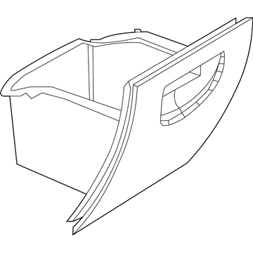 Jeep 7FV19TX7AA Glove Box