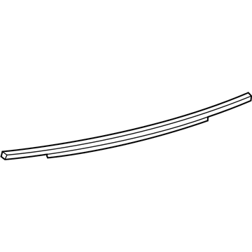Mopar 68442224AA Belt Molding, Front Outer Passenger Side