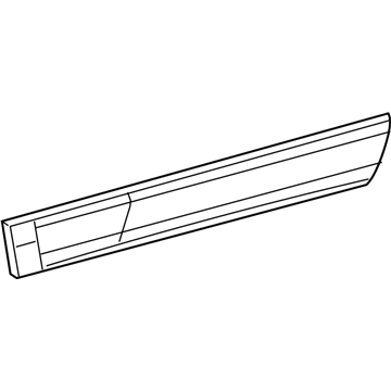 2022 Jeep Cherokee Door Moldings - 6VX62TZZAC