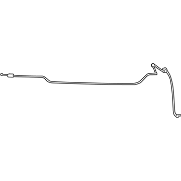 2022 Jeep Compass Hood Cable - 68249030AB