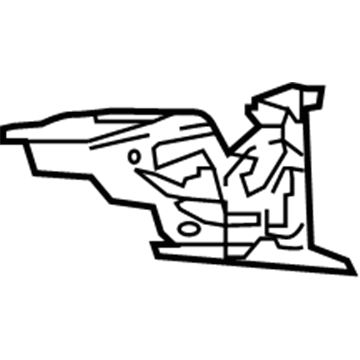 2020 Jeep Compass Hood Hinge - 68244074AA