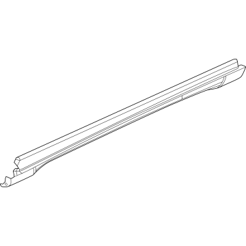 Jeep 6XN82GXHAC Rocker Molding