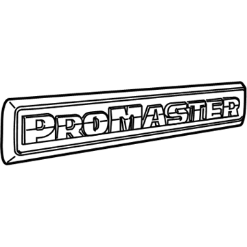 Ram 68211249AB Nameplate