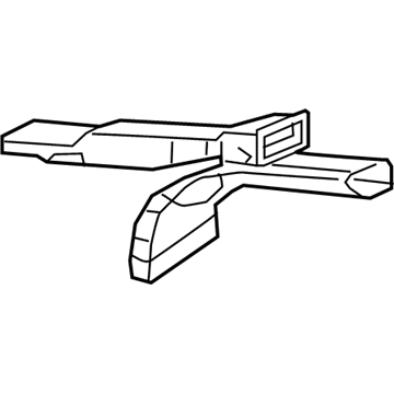 Ram 68376279AA Air Duct