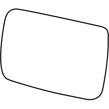 Ram 68067727AA Mirror Glass