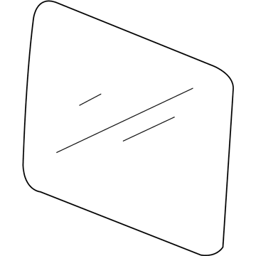 Jeep 68291712AC Side Glass