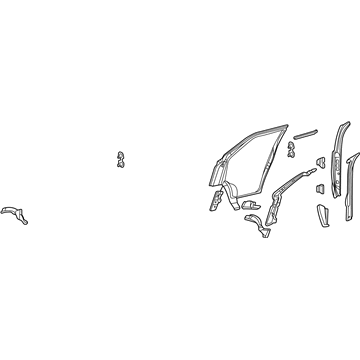Mopar 55359175AH Aperture Panel, Passenger Side