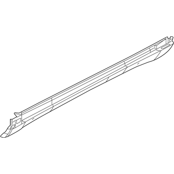 Mopar 6MA47U5LAA Rocker Molding, Driver Side