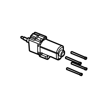 Mopar 68546936AA Motor, Rear