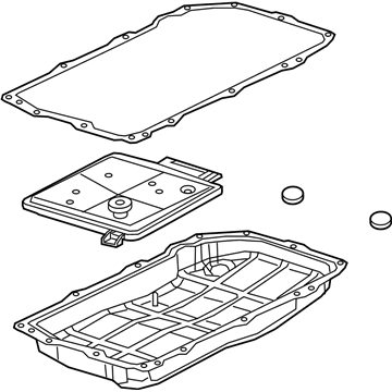 Jeep 68362041AC Transmission Pan