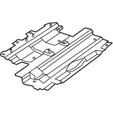 Ram 55057071AB Lower Shield
