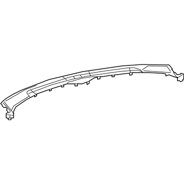 Mopar 5LA14DX9AD Defroster Grille, Front