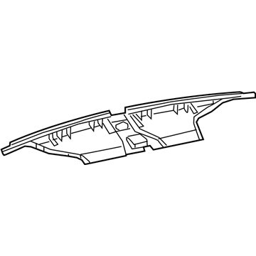 Dodge 68210076AB Defroster Duct