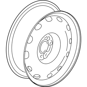 Mopar 5105620AA Wheel, Steel