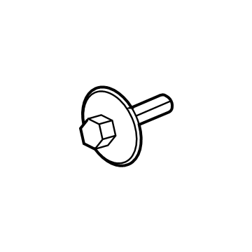 Ram 68035492AA Tensioner Bolt