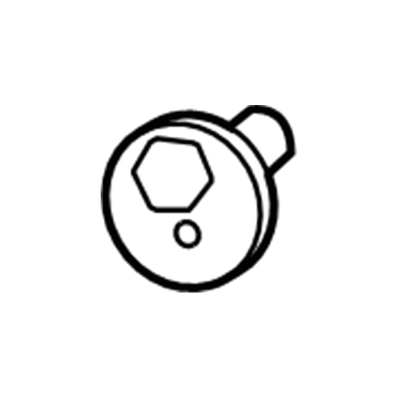 Mopar 6507321AA Adjust Bolt, Front