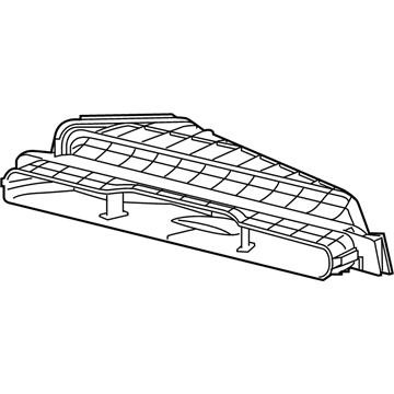 Ram 68321027AA Air Inlet Duct