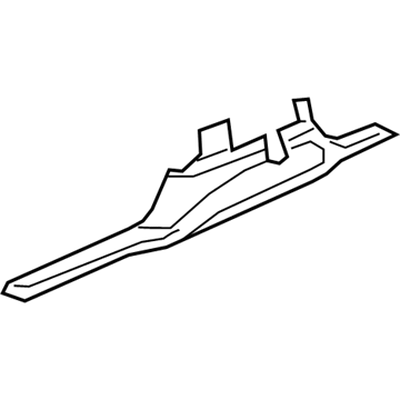 Mopar 6DQ89TX7AB Front Sill Plate, Black, Driver Side