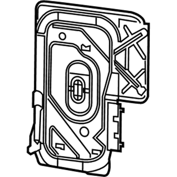Mopar 68092959AA Seat Back Frame, Rear Driver Side