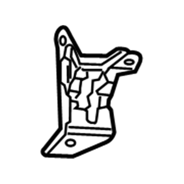Mopar 68001740AC Outer Bracket, Rear Passenger Side