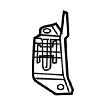 Mopar 68001741AC Outer Bracket, Rear Driver Side